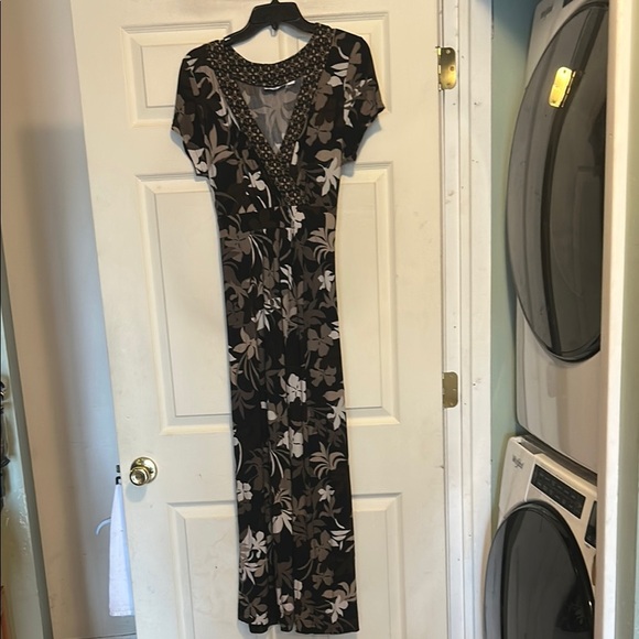 Croft & Barrow Maxi Dress Size Medium Brown - Picture 1 of 8